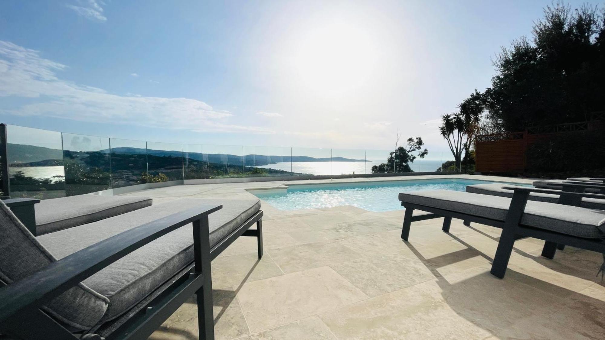 Villa Cacharelle Vue Mer Piscine Cavalaire-sur-Mer Exterior photo